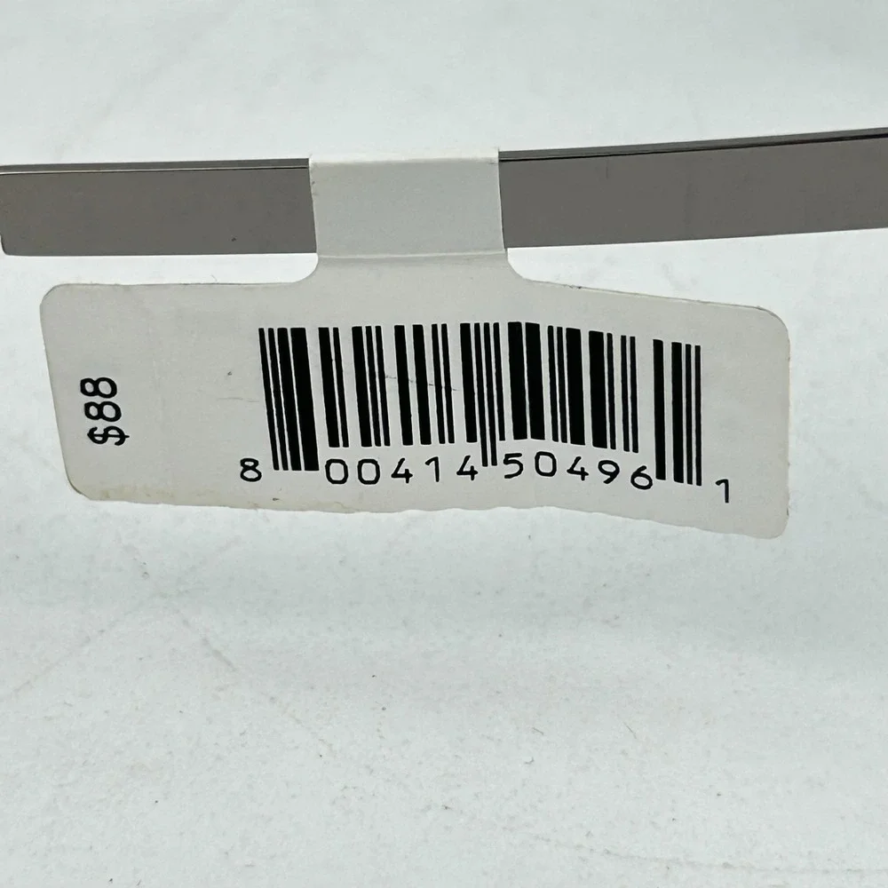 Walmart WPLL801 Unisex Eyeglasses Frame Gray‎ Oval Shape Full Rim 51-18-135mm